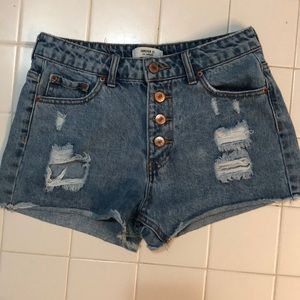 Forever 21 ripped shorts